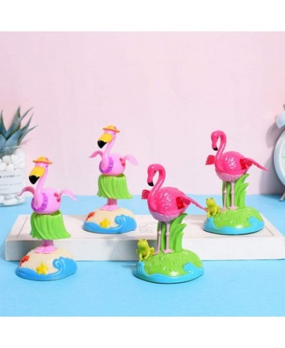 Solar Powered Dancing Hula-Hula Flamingo Dolls Swinging Dress Animated Bobble Dancer Car Decor $17.29 - Solar Power Kits