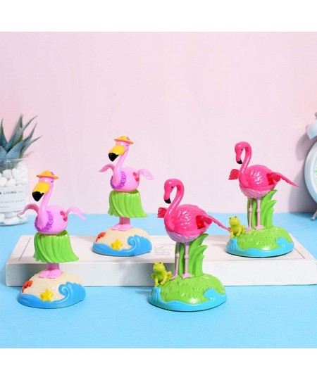 Solar Powered Dancing Hula-Hula Flamingo Dolls Swinging Dress Animated Bobble Dancer Car Decor $17.29 - Solar Power Kits