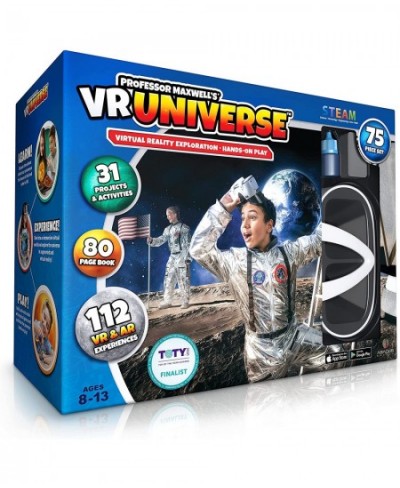 VR Universe - Virtual Reality Kids Space Science Book and Interactive STEM Learning Activity Set (Full Version - Includes Gog...