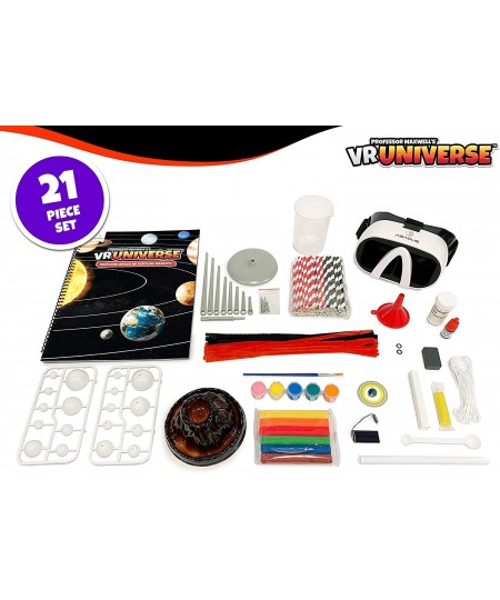 VR Universe - Virtual Reality Kids Space Science Book and Interactive STEM Learning Activity Set (Full Version - Includes Gog...