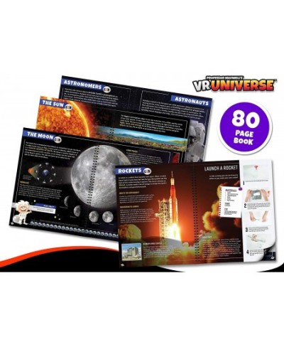 VR Universe - Virtual Reality Kids Space Science Book and Interactive STEM Learning Activity Set (Full Version - Includes Gog...