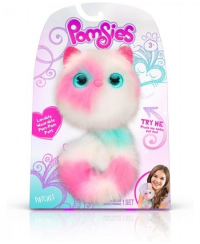 Patches Plush Interactive Toys White/Pink/Mint $62.89 - Plush Interactive Toy Figures