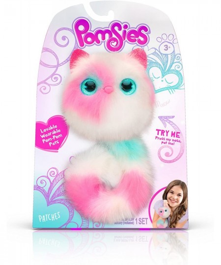 Patches Plush Interactive Toys White/Pink/Mint $62.89 - Plush Interactive Toy Figures