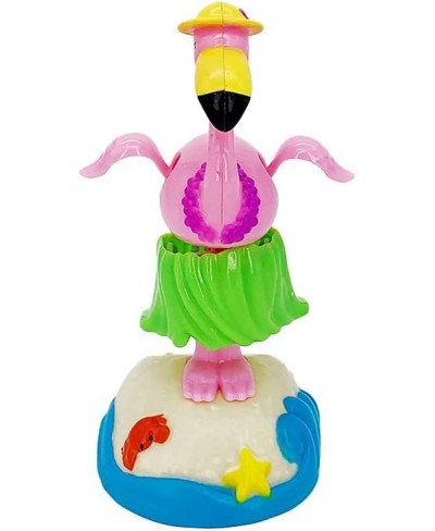 Solar Powered Dancing Hula-Hula Flamingo Dolls Swinging Dress Animated Bobble Dancer Car Decor $17.29 - Solar Power Kits