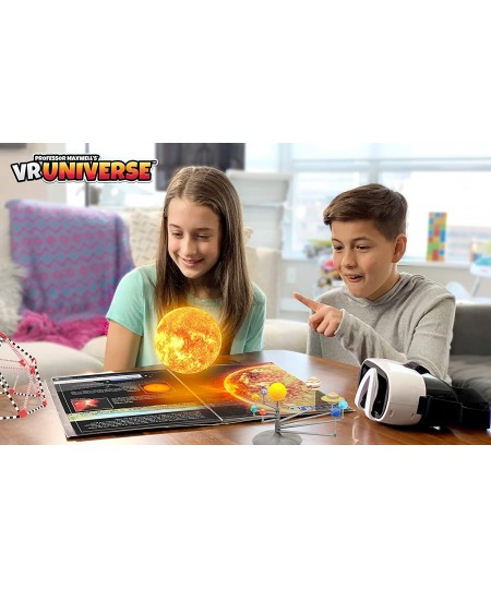 VR Universe - Virtual Reality Kids Space Science Book and Interactive STEM Learning Activity Set (Full Version - Includes Gog...