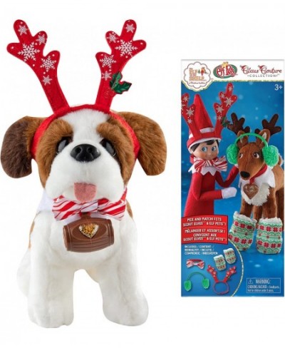 Elf On The Shelf Saint Bernard with Claus Couture Collection - Party Pack for Animals $65.20 - Plush Figure Toys