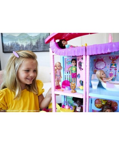 Doll House Chelsea Playhouse With 2 Pets Furniture And Accessories Elevator Pool Slide Ball Pit And More Kids Toys And Gifts ...