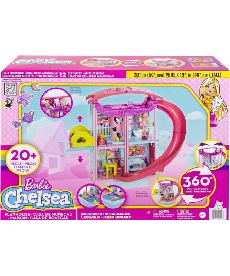 Doll House Chelsea Playhouse With 2 Pets Furniture And Accessories Elevator Pool Slide Ball Pit And More Kids Toys And Gifts ...