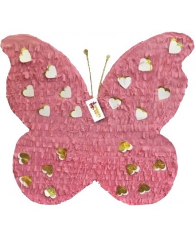 APINATA4U Large 17" Pink & Gold Butterfly Pinata Butterfly Theme Birthday Party $64.18 - Piñatas