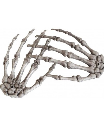 Halloween Skeleton Hands - Realistic Life Size Severed Fake Plastic Hands for Halloween Props Decoration 2 Pairs $18.79 - Gag...