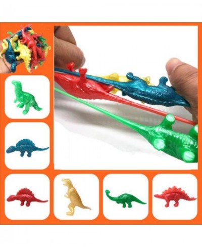 48Pcs Mixed Color Stretchy Dinosaurs Toys Stretchy Fidget Sensory Toys Soft Dinosaur Toys Kit for Birthday Party Goodie Bags ...