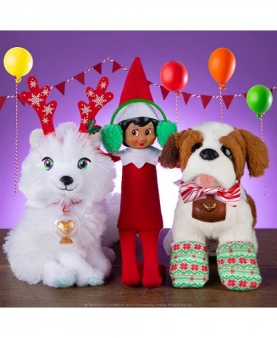 Elf On The Shelf Saint Bernard with Claus Couture Collection - Party Pack for Animals $65.20 - Plush Figure Toys