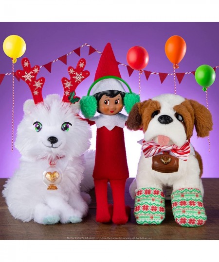 Elf On The Shelf Saint Bernard with Claus Couture Collection - Party Pack for Animals $65.20 - Plush Figure Toys