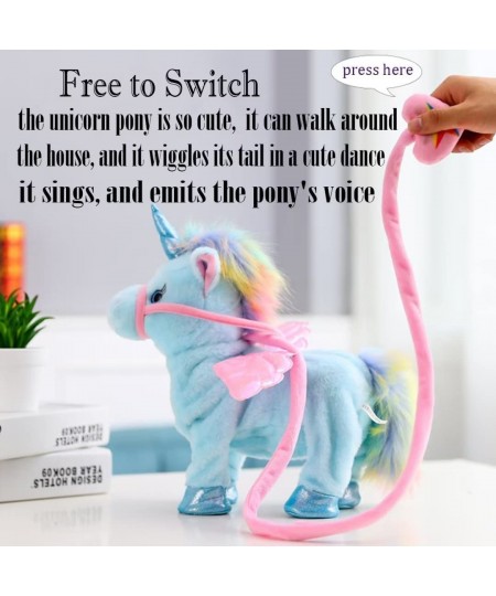 Electronic Pet Walking Unicorn Toys for Toddlers Color: Pink $51.72 - Plush Interactive Toy Figures