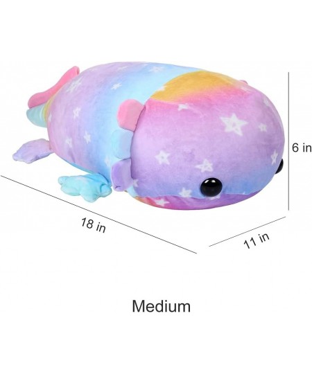 Axolotl Plush Salamander Plush Toy Axolotl Stuffed Animal Stuffed Animal Soft Plush Doll Axolotl for Kids Medium 18 Inches (S...