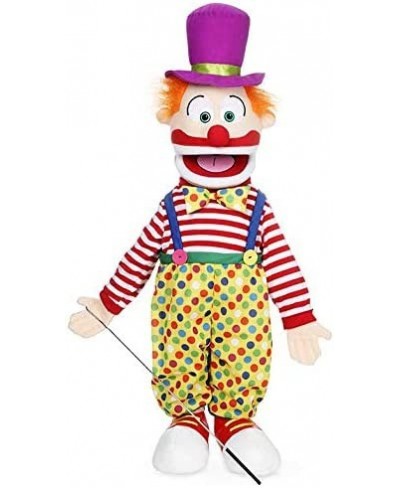 25" Clown w/ Hat Full Body Ventriloquist Style Puppet $95.10 - Ventriloquist Puppets