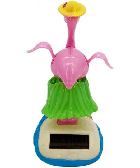 Solar Powered Dancing Hula-Hula Flamingo Dolls Swinging Dress Animated Bobble Dancer Car Decor $17.29 - Solar Power Kits