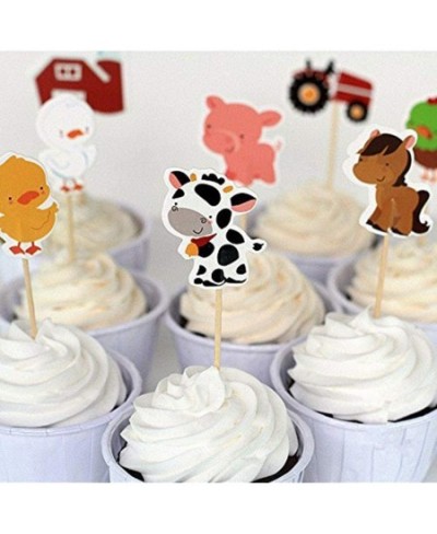 53Pcs Farm Birthday Party Supplies for Kids Barnyard Farm Animal Theme Party Decorations Animal Birthday Banner Farm Animal W...