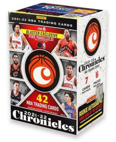 2021-2022 Panini Chronicles Basketball Blaster Box - 42 Trading Cards $46.51 - Trading Cards & Accessories