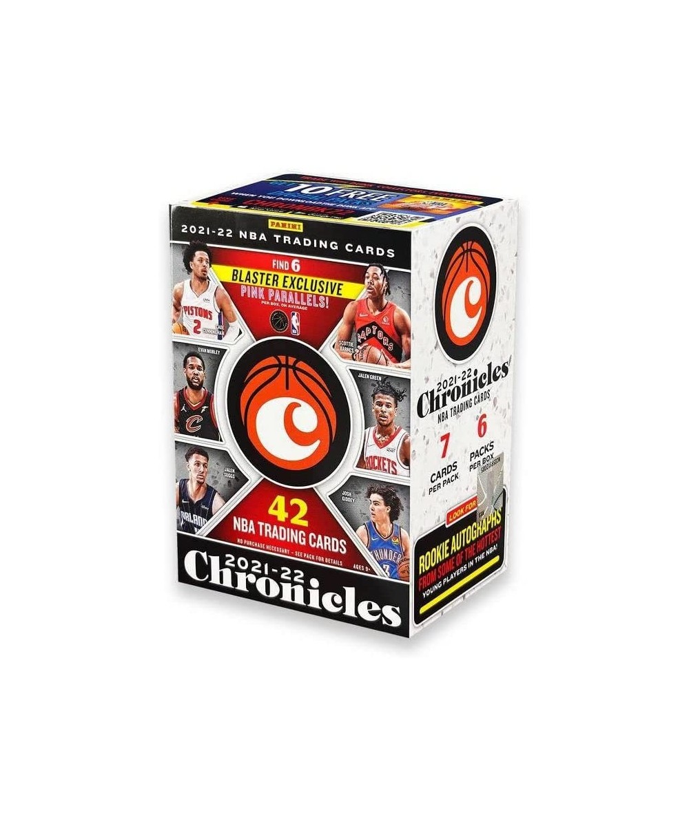 2021-2022 Panini Chronicles Basketball Blaster Box - 42 Trading Cards $46.51 - Trading Cards & Accessories