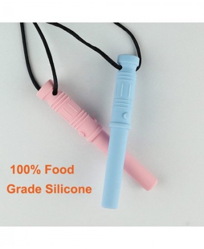 Chew Necklace Chewy Necklace Sensory for Autism Kids Silicone Autism Chew Toys for Oral Motor Teething Baby ADHD Biting or Sp...