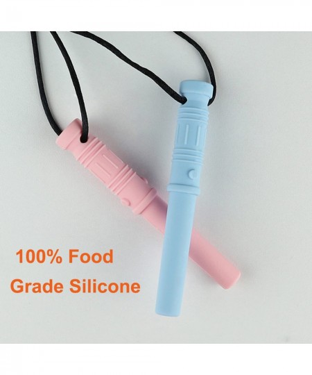 Chew Necklace Chewy Necklace Sensory for Autism Kids Silicone Autism Chew Toys for Oral Motor Teething Baby ADHD Biting or Sp...