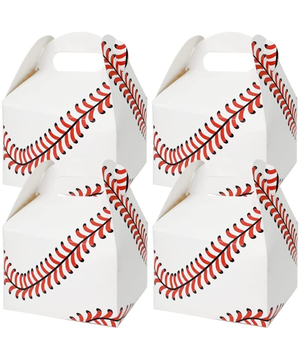 18 PCS Baseball Birthday Treat Boxes for Birthday Party Supplies Favor Gift Bags for Kids Baseball Themed Design for Birthday...