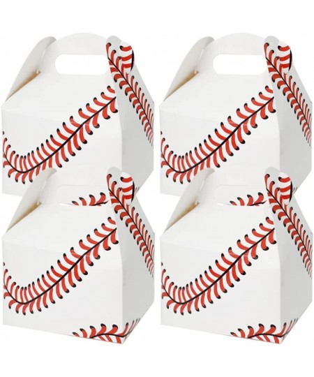 18 PCS Baseball Birthday Treat Boxes for Birthday Party Supplies Favor Gift Bags for Kids Baseball Themed Design for Birthday...