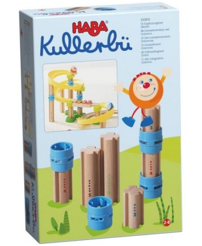 Kullerbu Expansion Set - Columns - 10 Piece Set for Creating Higher Ball Track Layouts $44.10 - Marble Runs