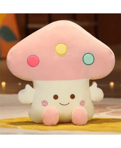 Mushroom Plush Cute Toy 21" Mushroom Pillows Soft Hugging Pillow Mushroom Stuffed Plush Toy Super Soft Kawaii Plush Toys for ...