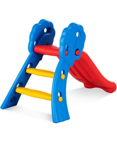 2-in-1 Children Slide Play Slide Freestanding Kids Slides with Ladder Indoor Outdoor Children Toy Toddler Climber and Slide P...