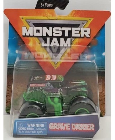 Grave Digger 2019 First Edition (1:64 Scale diecast Truck) $40.46 - Kids' Play Trucks