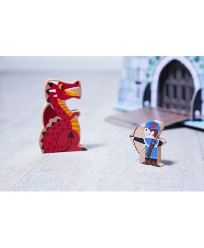 Story Box - Fortified Castle Play Set - 9 Pieces - Ages 3+ - J08582 $44.26 - Play Figure Playsets