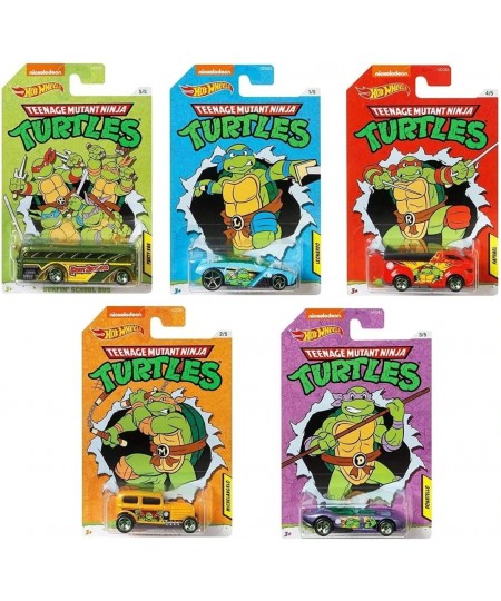 Teenage Mutant Ninja Turtles TMNT Complete Set of 5 Vehicles $48.53 - Kids' Play Cars & Race Cars