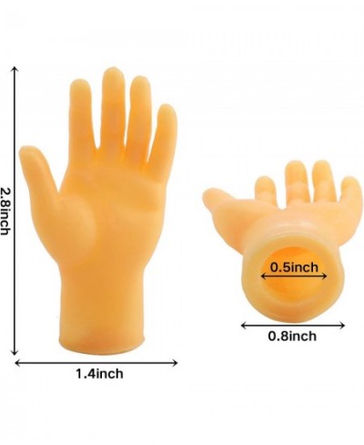 40 Pieces Finger Puppet Mini Finger Hands Tiny Hands Halloween Hand Prop Accessories Left & Right Hands for Game Party Gag Pr...