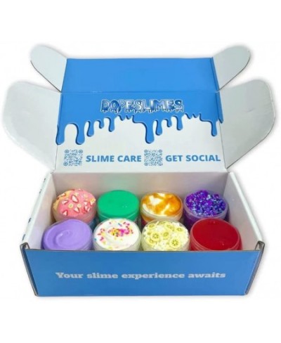 Slime Texture Sampler Pack (8 x 2.5oz) - Variety Textured Slime - Handmade in USA - Dope Slimes $80.07 - Slime & Putty Toys