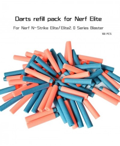 100-Dart Refill Pack Foam Darts Compatible with Nerf N-Strike Elite & Elite 2.0 for All Blasters That Use Elite Darts Green &...