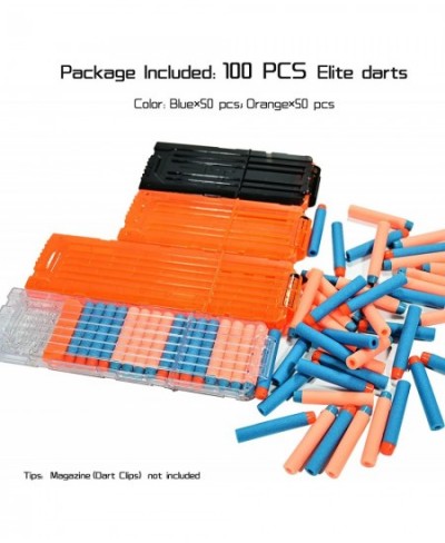 100-Dart Refill Pack Foam Darts Compatible with Nerf N-Strike Elite & Elite 2.0 for All Blasters That Use Elite Darts Green &...