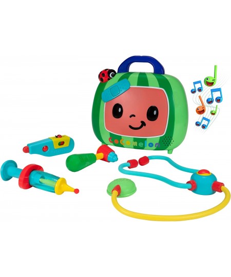 Official Musical Checkup Case Plays Clips from ‘Doctor Checkup’ Song – Includes 4 Themed Medical Doctor Accessories (Thermome...