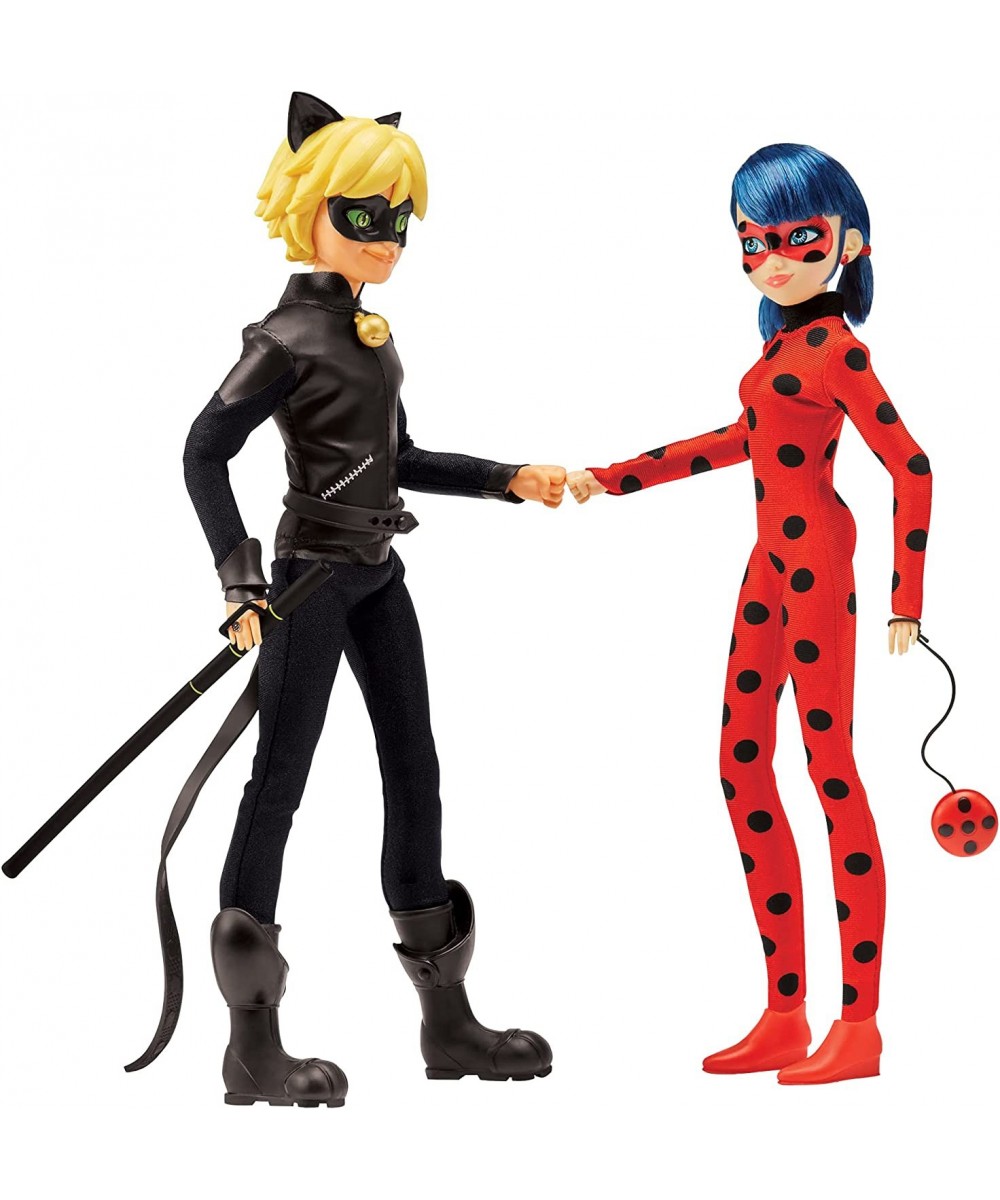 Ladybug Mission Accomplished Ladybug & Cat Noir 2-Pack Dolls by Playmates Toys $31.37 - Dolls