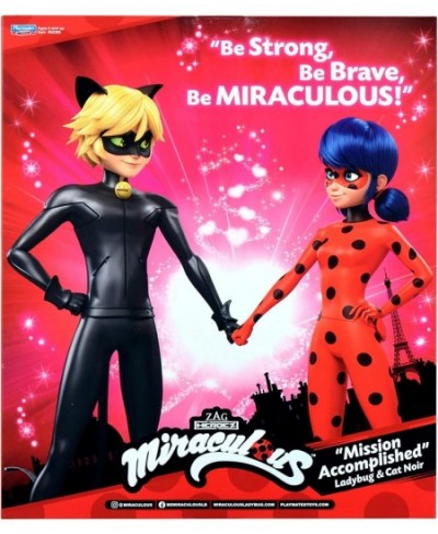 Ladybug Mission Accomplished Ladybug & Cat Noir 2-Pack Dolls by Playmates Toys $31.37 - Dolls