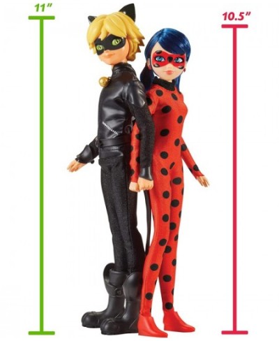 Ladybug Mission Accomplished Ladybug & Cat Noir 2-Pack Dolls by Playmates Toys $31.37 - Dolls