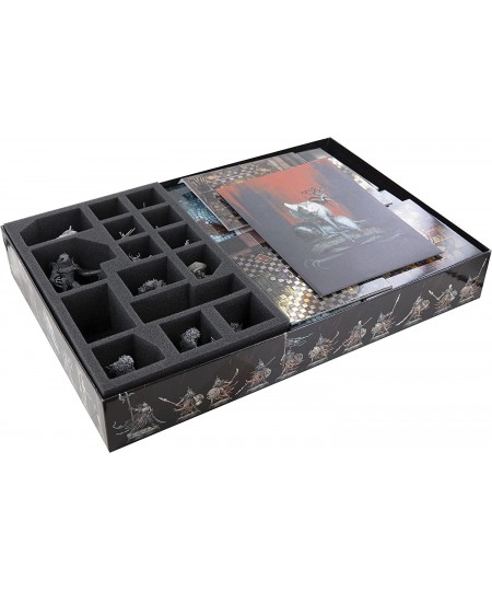 Foam Set + Organizer Compatible with Warhammer Quest: Cursed City - Board Game Box $79.96 - Board Games