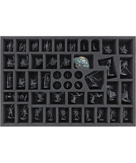 Foam Set + Organizer Compatible with Warhammer Quest: Cursed City - Board Game Box $79.96 - Board Games