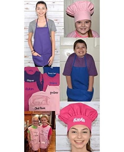 Purple Toddler Art Smock Apron Regular Poly/Cotton Twill Fabric $24.36 - Kids' Costumes