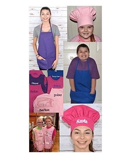 Purple Toddler Art Smock Apron Regular Poly/Cotton Twill Fabric $24.36 - Kids' Costumes