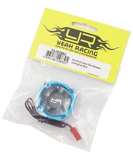 Aluminum Case 30mm Booster Cooling Fan Blue YA-0576BU $44.35 - Hobby Remote & App Controlled Vehicle Parts