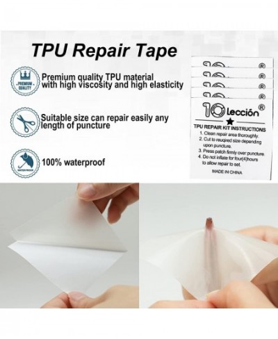 TPU Pool Patch Repair Kit for Air Mattress Swimming Pool Bounce House Tent Canvas Canopy Pool Floats Tubes Air Bed and Inflat...