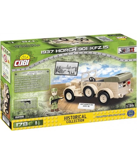 Historical Collection 1937 Horch 901 (Kfz.15) Vehicle Desert Sand $34.00 - Toy Building Sets