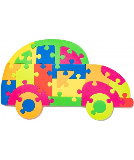 Foam Floor Puzzle Toy | Foam Floor Mat Puzzle | Toddler Puzzle | Kid Puzzles Age 3 | Reversible Letters on one Side Numbers o...